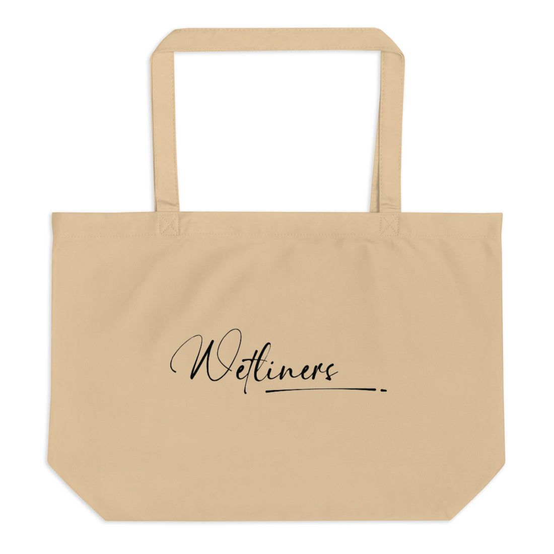 Large organic tote bag