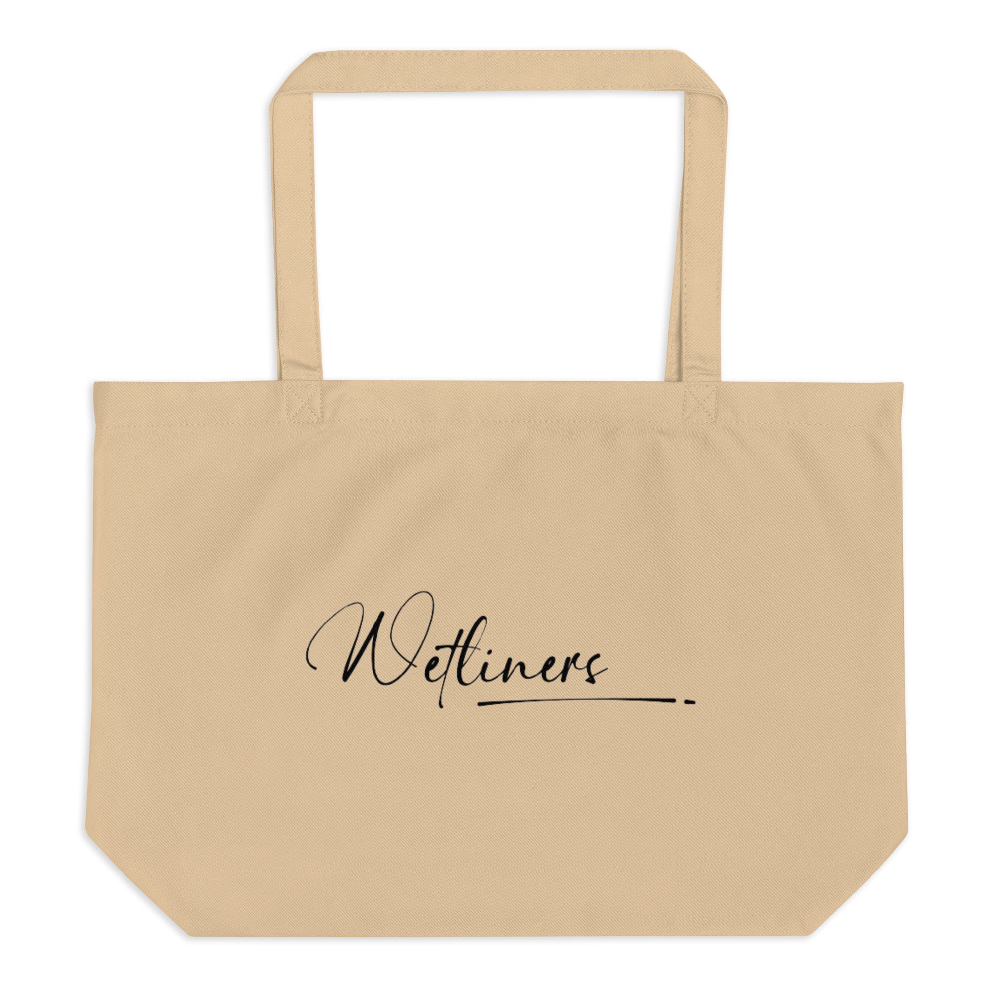 Large organic tote bag